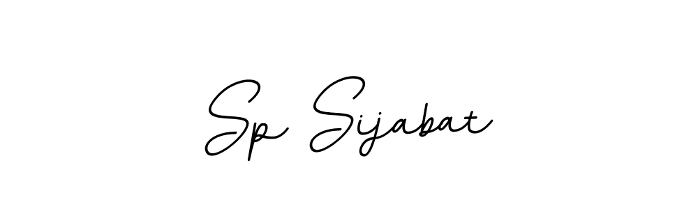 The best way (BallpointsItalic-DORy9) to make a short signature is to pick only two or three words in your name. The name Sp Sijabat include a total of six letters. For converting this name. Sp Sijabat signature style 11 images and pictures png