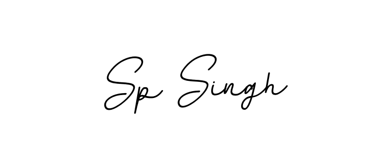 How to make Sp Singh name signature. Use BallpointsItalic-DORy9 style for creating short signs online. This is the latest handwritten sign. Sp Singh signature style 11 images and pictures png