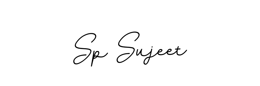 Design your own signature with our free online signature maker. With this signature software, you can create a handwritten (BallpointsItalic-DORy9) signature for name Sp Sujeet. Sp Sujeet signature style 11 images and pictures png