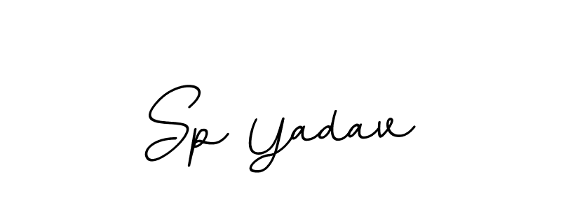 Similarly BallpointsItalic-DORy9 is the best handwritten signature design. Signature creator online .You can use it as an online autograph creator for name Sp Yadav. Sp Yadav signature style 11 images and pictures png