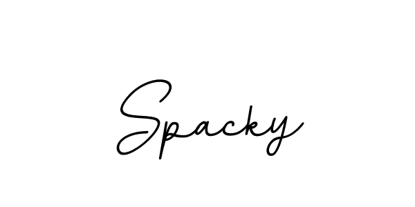 How to make Spacky signature? BallpointsItalic-DORy9 is a professional autograph style. Create handwritten signature for Spacky name. Spacky signature style 11 images and pictures png