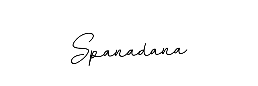 Create a beautiful signature design for name Spanadana. With this signature (BallpointsItalic-DORy9) fonts, you can make a handwritten signature for free. Spanadana signature style 11 images and pictures png