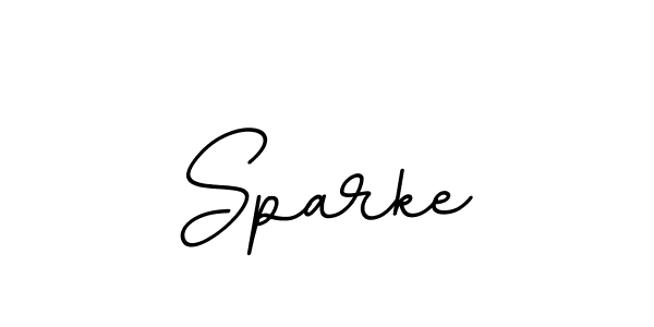 Sparke stylish signature style. Best Handwritten Sign (BallpointsItalic-DORy9) for my name. Handwritten Signature Collection Ideas for my name Sparke. Sparke signature style 11 images and pictures png