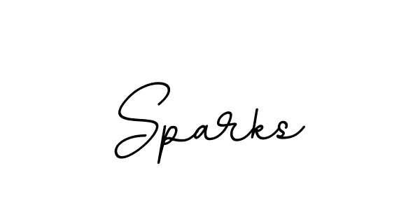 Create a beautiful signature design for name Sparks. With this signature (BallpointsItalic-DORy9) fonts, you can make a handwritten signature for free. Sparks signature style 11 images and pictures png