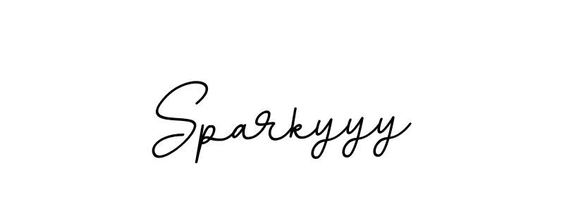 Design your own signature with our free online signature maker. With this signature software, you can create a handwritten (BallpointsItalic-DORy9) signature for name Sparkyyy. Sparkyyy signature style 11 images and pictures png