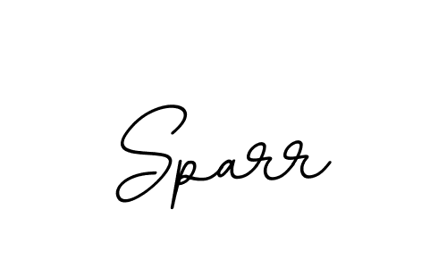 Make a beautiful signature design for name Sparr. With this signature (BallpointsItalic-DORy9) style, you can create a handwritten signature for free. Sparr signature style 11 images and pictures png