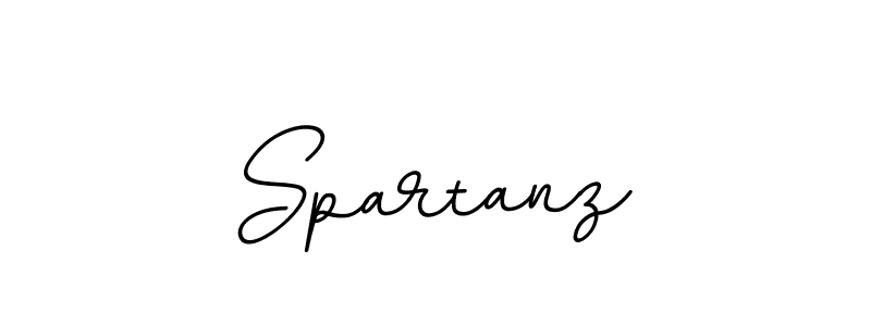 Use a signature maker to create a handwritten signature online. With this signature software, you can design (BallpointsItalic-DORy9) your own signature for name Spartanz. Spartanz signature style 11 images and pictures png