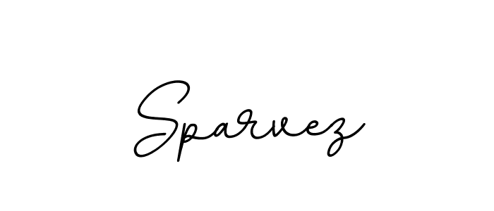 Create a beautiful signature design for name Sparvez. With this signature (BallpointsItalic-DORy9) fonts, you can make a handwritten signature for free. Sparvez signature style 11 images and pictures png