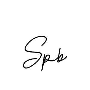 Use a signature maker to create a handwritten signature online. With this signature software, you can design (BallpointsItalic-DORy9) your own signature for name Spb. Spb signature style 11 images and pictures png