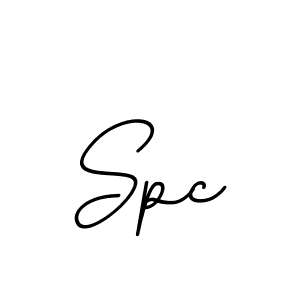 How to make Spc name signature. Use BallpointsItalic-DORy9 style for creating short signs online. This is the latest handwritten sign. Spc signature style 11 images and pictures png