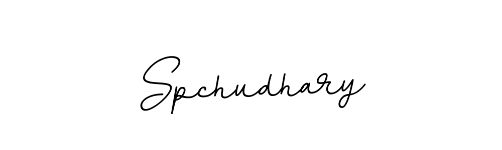 Spchudhary stylish signature style. Best Handwritten Sign (BallpointsItalic-DORy9) for my name. Handwritten Signature Collection Ideas for my name Spchudhary. Spchudhary signature style 11 images and pictures png