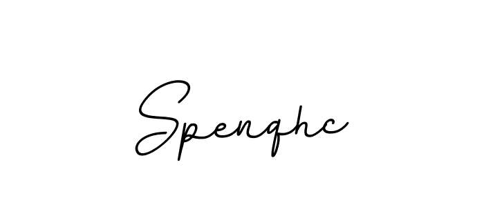 You should practise on your own different ways (BallpointsItalic-DORy9) to write your name (Spenqhc) in signature. don't let someone else do it for you. Spenqhc signature style 11 images and pictures png