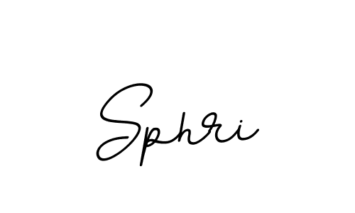 Sphri stylish signature style. Best Handwritten Sign (BallpointsItalic-DORy9) for my name. Handwritten Signature Collection Ideas for my name Sphri. Sphri signature style 11 images and pictures png