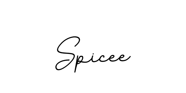 Spicee stylish signature style. Best Handwritten Sign (BallpointsItalic-DORy9) for my name. Handwritten Signature Collection Ideas for my name Spicee. Spicee signature style 11 images and pictures png