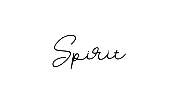 Design your own signature with our free online signature maker. With this signature software, you can create a handwritten (BallpointsItalic-DORy9) signature for name Spirit. Spirit signature style 11 images and pictures png