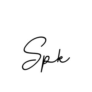 Spk stylish signature style. Best Handwritten Sign (BallpointsItalic-DORy9) for my name. Handwritten Signature Collection Ideas for my name Spk. Spk signature style 11 images and pictures png