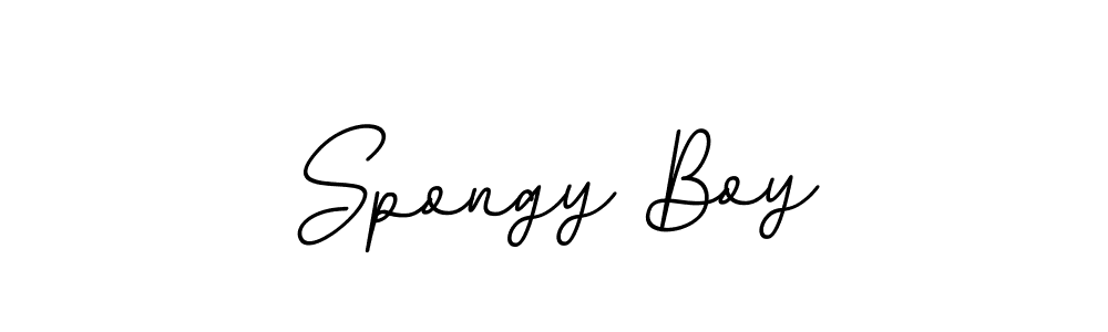 Also we have Spongy Boy name is the best signature style. Create professional handwritten signature collection using BallpointsItalic-DORy9 autograph style. Spongy Boy signature style 11 images and pictures png