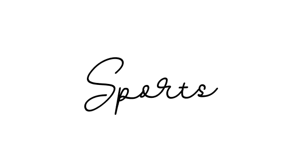 Use a signature maker to create a handwritten signature online. With this signature software, you can design (BallpointsItalic-DORy9) your own signature for name Sports. Sports signature style 11 images and pictures png