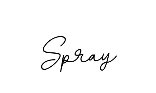 How to make Spray signature? BallpointsItalic-DORy9 is a professional autograph style. Create handwritten signature for Spray name. Spray signature style 11 images and pictures png