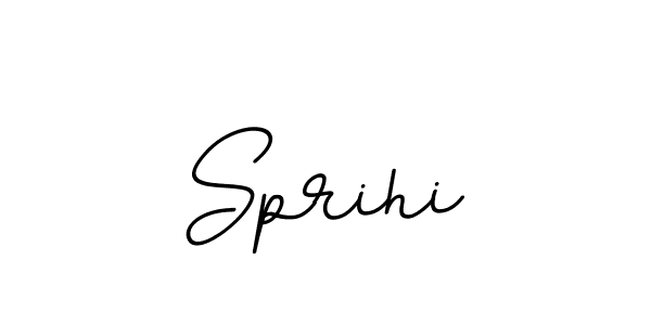 Use a signature maker to create a handwritten signature online. With this signature software, you can design (BallpointsItalic-DORy9) your own signature for name Sprihi. Sprihi signature style 11 images and pictures png