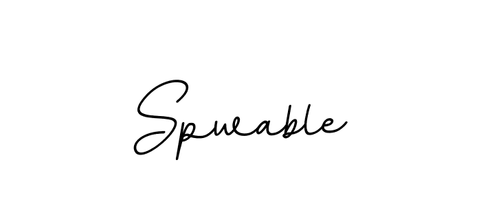 Similarly BallpointsItalic-DORy9 is the best handwritten signature design. Signature creator online .You can use it as an online autograph creator for name Spwable. Spwable signature style 11 images and pictures png