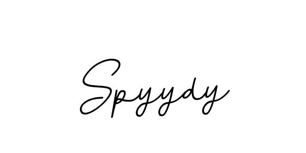 The best way (BallpointsItalic-DORy9) to make a short signature is to pick only two or three words in your name. The name Spyydy include a total of six letters. For converting this name. Spyydy signature style 11 images and pictures png