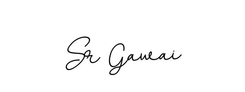Make a beautiful signature design for name Sr Gawai. With this signature (BallpointsItalic-DORy9) style, you can create a handwritten signature for free. Sr Gawai signature style 11 images and pictures png
