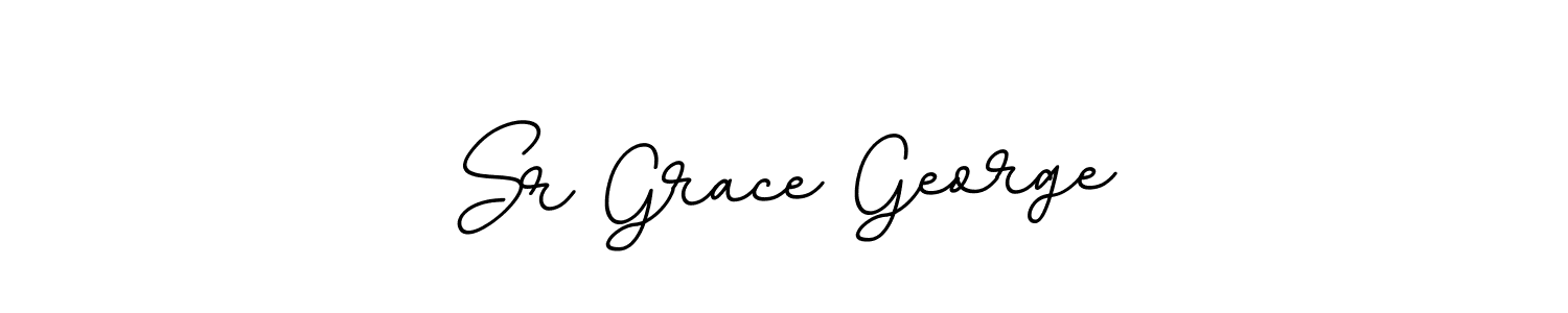 Sr Grace George stylish signature style. Best Handwritten Sign (BallpointsItalic-DORy9) for my name. Handwritten Signature Collection Ideas for my name Sr Grace George. Sr Grace George signature style 11 images and pictures png