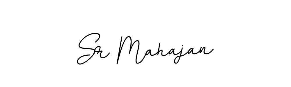 Create a beautiful signature design for name Sr Mahajan. With this signature (BallpointsItalic-DORy9) fonts, you can make a handwritten signature for free. Sr Mahajan signature style 11 images and pictures png