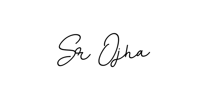 Create a beautiful signature design for name Sr Ojha. With this signature (BallpointsItalic-DORy9) fonts, you can make a handwritten signature for free. Sr Ojha signature style 11 images and pictures png