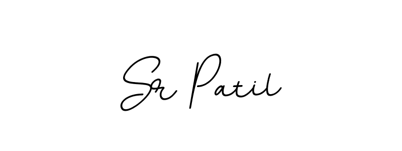 Design your own signature with our free online signature maker. With this signature software, you can create a handwritten (BallpointsItalic-DORy9) signature for name Sr Patil. Sr Patil signature style 11 images and pictures png