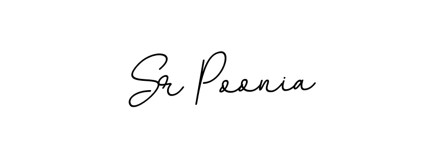 Similarly BallpointsItalic-DORy9 is the best handwritten signature design. Signature creator online .You can use it as an online autograph creator for name Sr Poonia. Sr Poonia signature style 11 images and pictures png