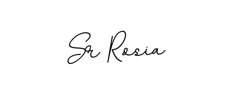 Design your own signature with our free online signature maker. With this signature software, you can create a handwritten (BallpointsItalic-DORy9) signature for name Sr Rosia. Sr Rosia signature style 11 images and pictures png