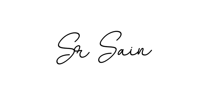 Also You can easily find your signature by using the search form. We will create Sr Sain name handwritten signature images for you free of cost using BallpointsItalic-DORy9 sign style. Sr Sain signature style 11 images and pictures png