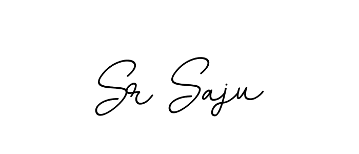 Sr Saju stylish signature style. Best Handwritten Sign (BallpointsItalic-DORy9) for my name. Handwritten Signature Collection Ideas for my name Sr Saju. Sr Saju signature style 11 images and pictures png