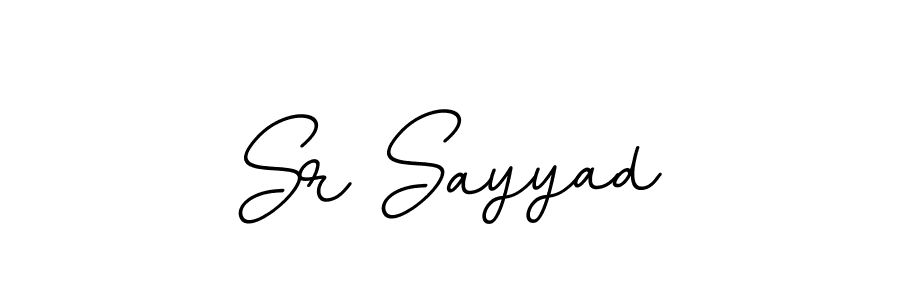 How to make Sr Sayyad signature? BallpointsItalic-DORy9 is a professional autograph style. Create handwritten signature for Sr Sayyad name. Sr Sayyad signature style 11 images and pictures png