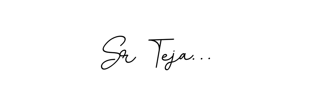 How to make Sr Teja… name signature. Use BallpointsItalic-DORy9 style for creating short signs online. This is the latest handwritten sign. Sr Teja… signature style 11 images and pictures png