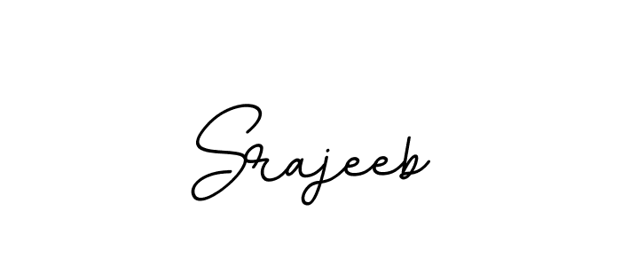 Create a beautiful signature design for name Srajeeb. With this signature (BallpointsItalic-DORy9) fonts, you can make a handwritten signature for free. Srajeeb signature style 11 images and pictures png