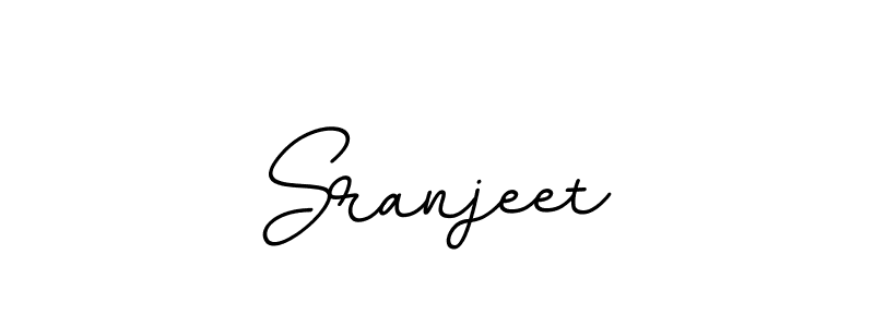 Create a beautiful signature design for name Sranjeet. With this signature (BallpointsItalic-DORy9) fonts, you can make a handwritten signature for free. Sranjeet signature style 11 images and pictures png
