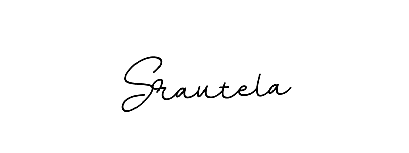 Make a beautiful signature design for name Srautela. With this signature (BallpointsItalic-DORy9) style, you can create a handwritten signature for free. Srautela signature style 11 images and pictures png