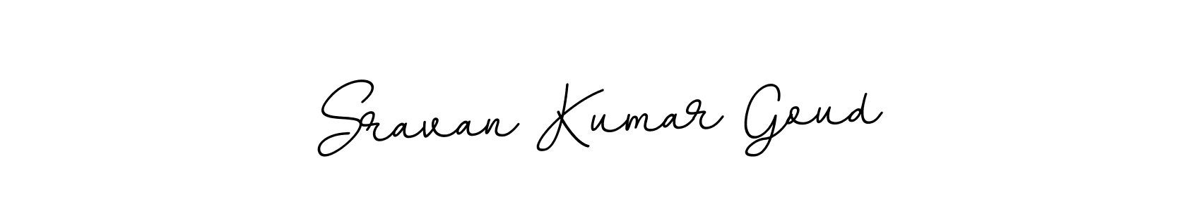 The best way (BallpointsItalic-DORy9) to make a short signature is to pick only two or three words in your name. The name Sravan Kumar Goud include a total of six letters. For converting this name. Sravan Kumar Goud signature style 11 images and pictures png