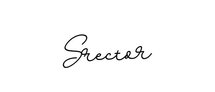 Make a beautiful signature design for name Srector. With this signature (BallpointsItalic-DORy9) style, you can create a handwritten signature for free. Srector signature style 11 images and pictures png