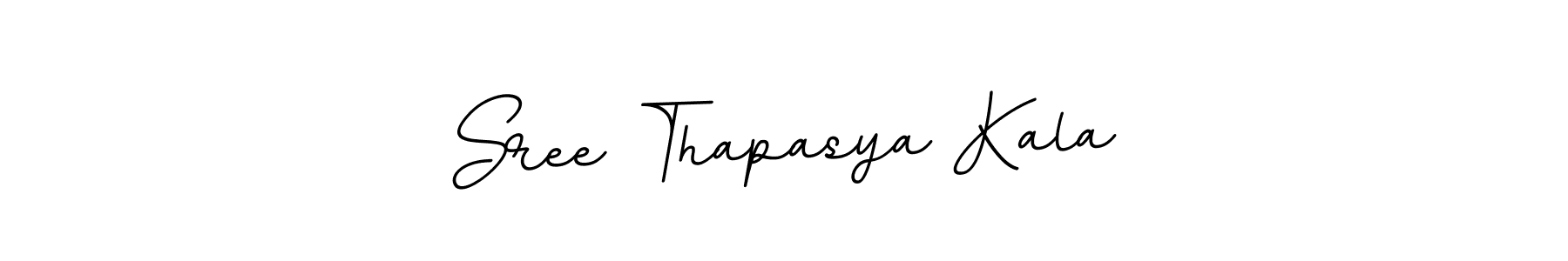 Also we have Sree Thapasya Kala name is the best signature style. Create professional handwritten signature collection using BallpointsItalic-DORy9 autograph style. Sree Thapasya Kala signature style 11 images and pictures png