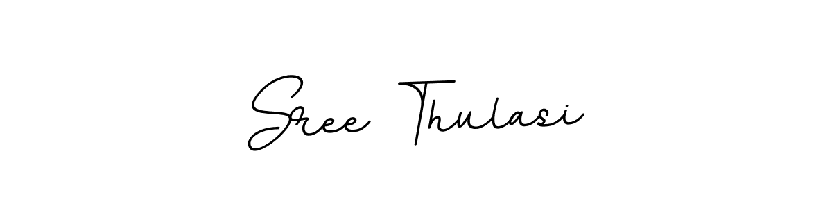 Make a beautiful signature design for name Sree Thulasi. With this signature (BallpointsItalic-DORy9) style, you can create a handwritten signature for free. Sree Thulasi signature style 11 images and pictures png