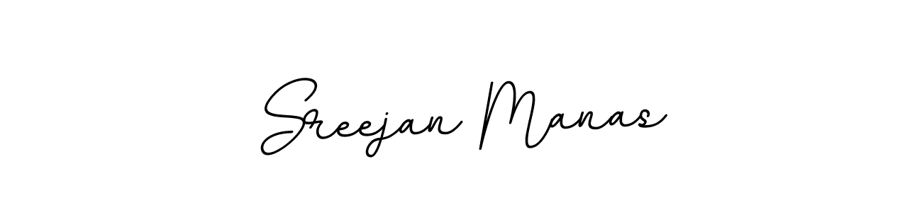 The best way (BallpointsItalic-DORy9) to make a short signature is to pick only two or three words in your name. The name Sreejan Manas include a total of six letters. For converting this name. Sreejan Manas signature style 11 images and pictures png