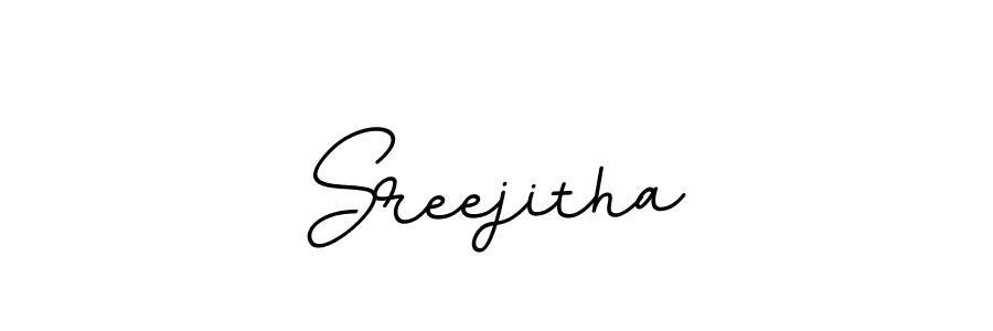 if you are searching for the best signature style for your name Sreejitha. so please give up your signature search. here we have designed multiple signature styles  using BallpointsItalic-DORy9. Sreejitha signature style 11 images and pictures png