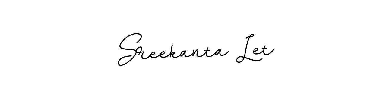 Create a beautiful signature design for name Sreekanta Let. With this signature (BallpointsItalic-DORy9) fonts, you can make a handwritten signature for free. Sreekanta Let signature style 11 images and pictures png