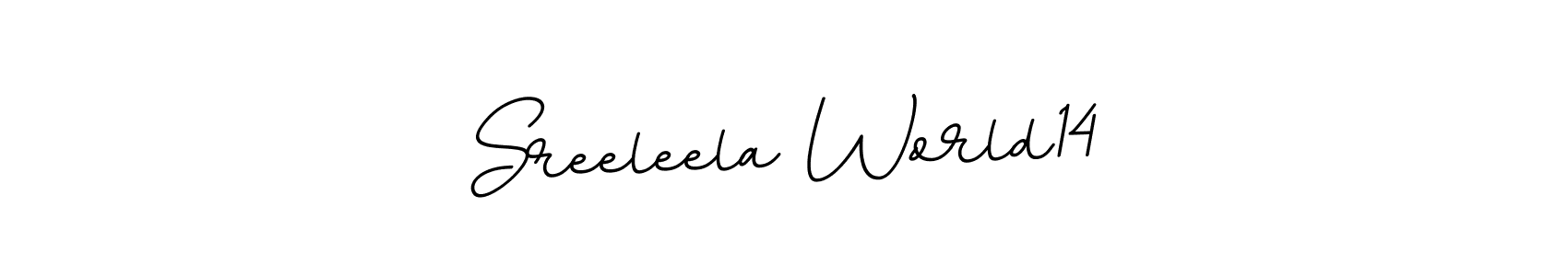 Once you've used our free online signature maker to create your best signature BallpointsItalic-DORy9 style, it's time to enjoy all of the benefits that Sreeleela World14 name signing documents. Sreeleela World14 signature style 11 images and pictures png