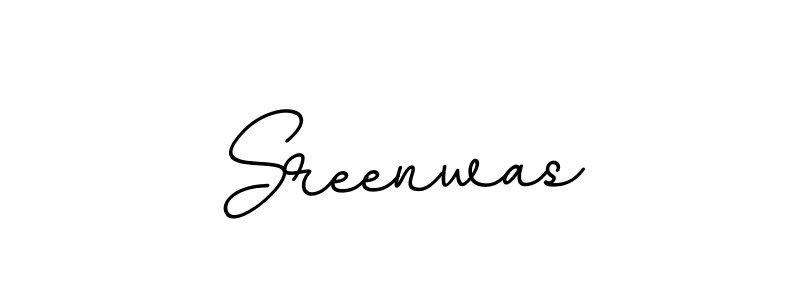 It looks lik you need a new signature style for name Sreenwas. Design unique handwritten (BallpointsItalic-DORy9) signature with our free signature maker in just a few clicks. Sreenwas signature style 11 images and pictures png