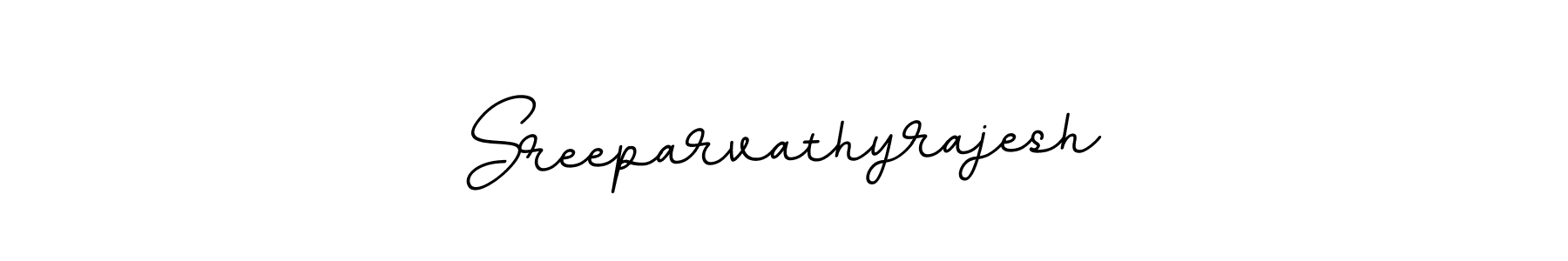 Design your own signature with our free online signature maker. With this signature software, you can create a handwritten (BallpointsItalic-DORy9) signature for name Sreeparvathyrajesh. Sreeparvathyrajesh signature style 11 images and pictures png